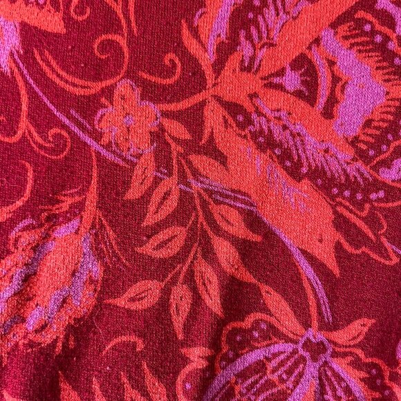 💥Last Chance 50% off Sale💥 Free People Hello Lover Dress Red & Purple Floral L - Picture 5 of 9